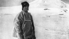 Captain Scott equipped for his last journey to the South Pole.