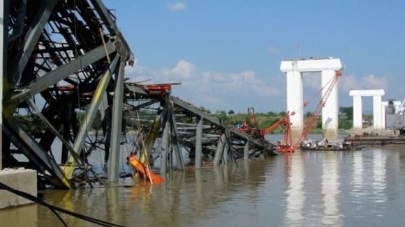 The bridge in the northern Burma