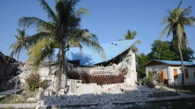 People's homes have also been destroyed
