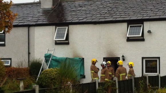 Firefighters have been at the scene since 8.30pm on Sunday