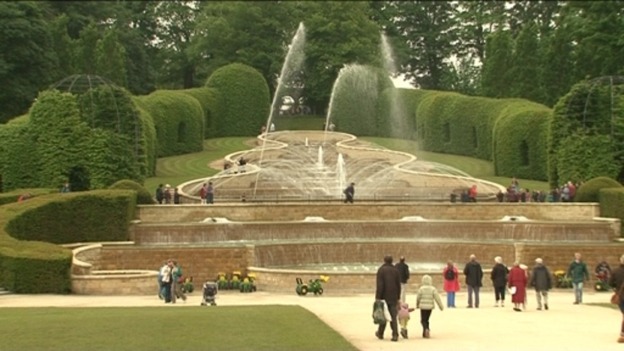 Alnwick Garden has been open since 2001 in the castle grounds