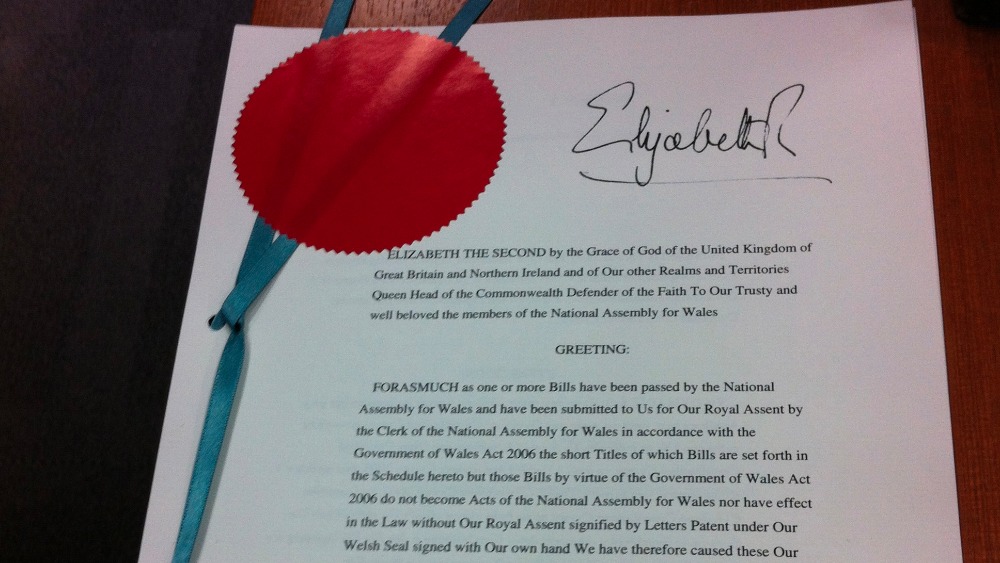 First Welsh law 'for 600 years' | Wales - ITV News