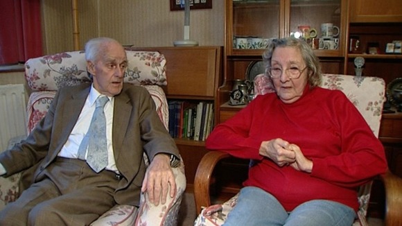 Second World War veteran Harold Trace, 86 and his wife Joyce, 82, from Ashford in Surrey, were scammed out of £3,000 by conmen.