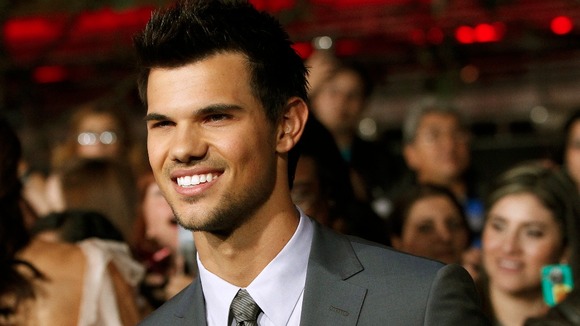Taylor Lautner at the LA premiere