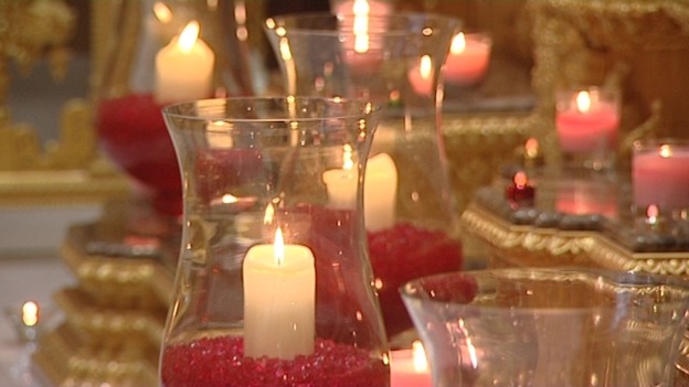 Candles lit for Diwali in Leicester