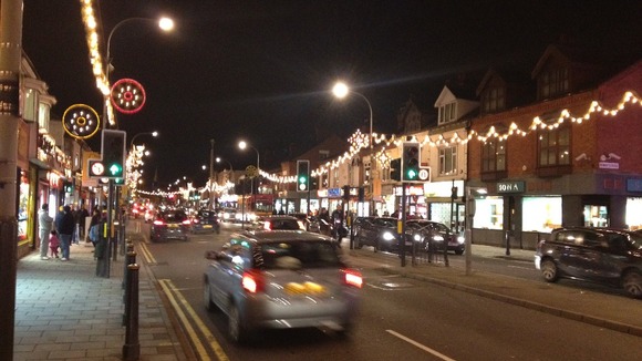Belgrave Road in Leicester, known as the Golden Mile