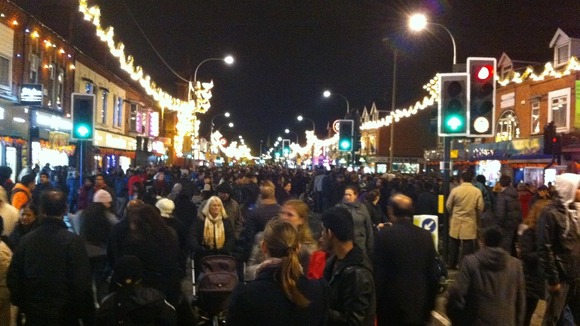 Celebrations on the Belgrave Road