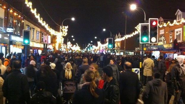 Celebrations on the Belgrave Road