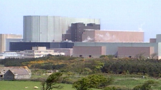 Wylfa power station in North Wales