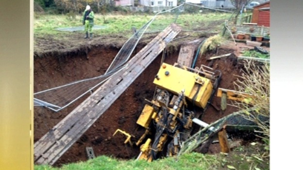 Nine homes in West Cumbria have been evacuated.