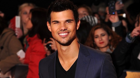 Taylor Lautner arriving for the premiere of The Twilight Saga: Breaking Dawn Part 2 at the Empire and Odeon Leicester Square,