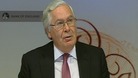 The Governor of the Bank of England, Sir Mervyn King