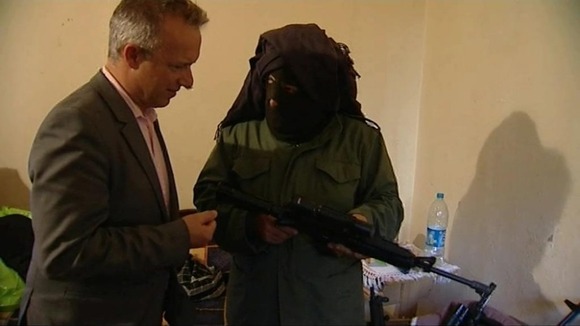 John Ray speaks to an arms dealer in Lebanon