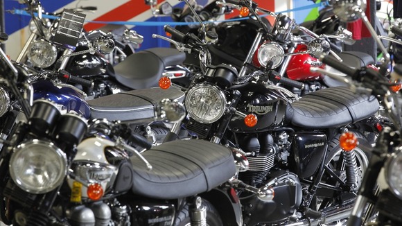Triumph motorcycles, first established in 1902