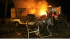 Damage after Israeli air strikes