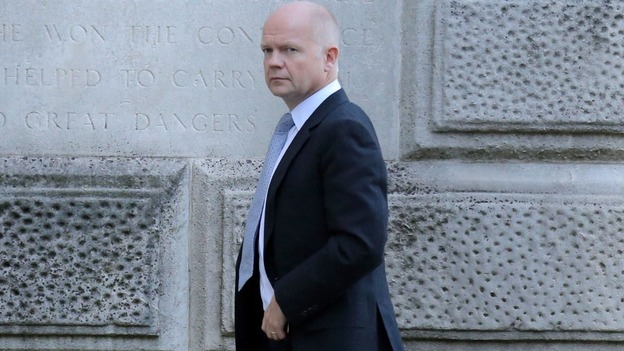 Foreign Secretary  William Hague is set to meet leaders of the Syrian opposition today in London.