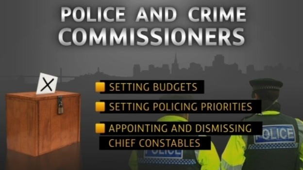 The new Police and Crime Commissioners will be holding our police forces to account.