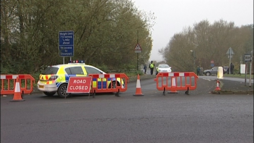 Roads reopen after rocket factory blaze Central ITV News