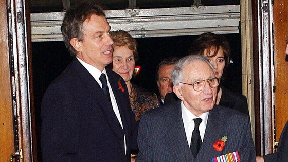 Tony Blair cancelled his engagements in Newcastle today, November 15, to be at his father's side.