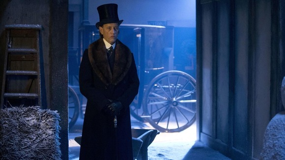 Richard E Grant playing Doctor Simeon in 'The Snowmen', this years Doctor Who Christmas special