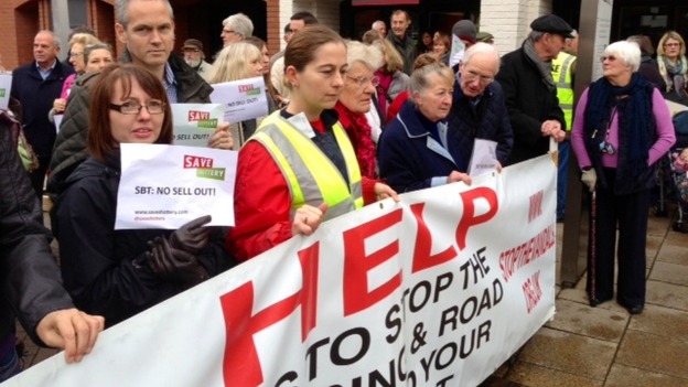 Campaigners are lobbying trustees who are holding a meeting today