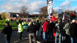 Protest in Sunderland over mosque