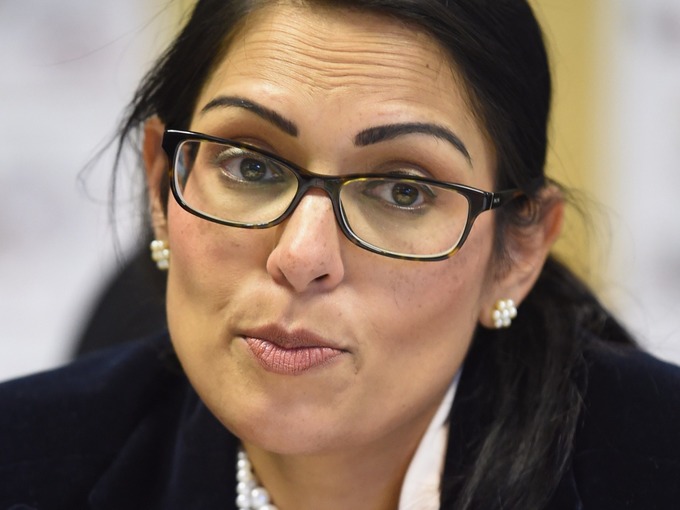 Secretary of State for International Development Priti Patel