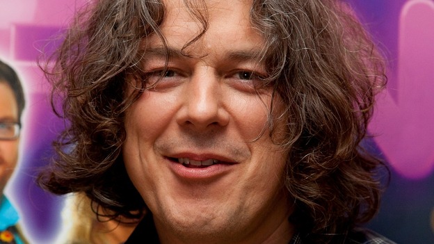 Alan Davies during the live final of Show me the Funny at Hammersmith Apollo, London
