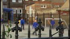 Children in the playground at Downhills School.