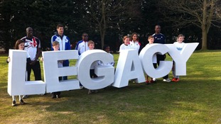 Athletes at the London Youth Games