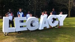 Athletes at the London Youth Games