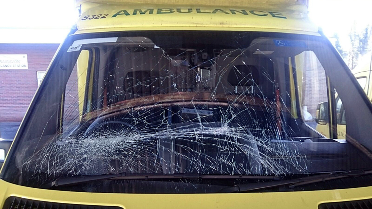 Ambulance crews attacked in Lurgan and Belfast - ITV News