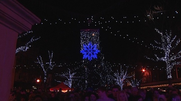 Carlisle Christmas lights