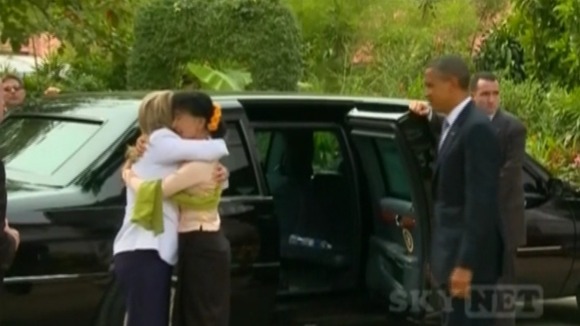 Aung San Suu Kyi Obama