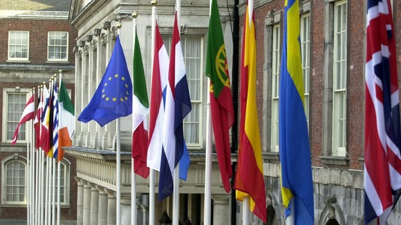European flags