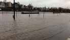 Flooding at Whitesands in Dumfries