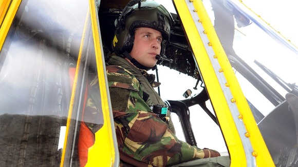 Prince William RAF
