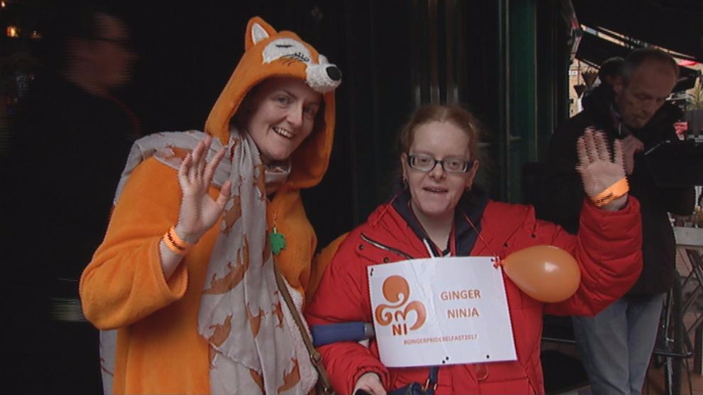 Belfast holds first ever Ginger Pride Festival | UTV - ITV News - ITV News