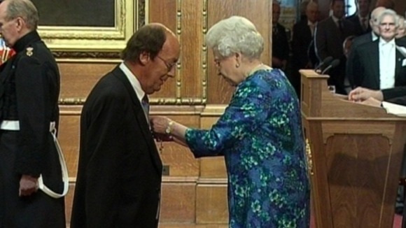 Fred meets Her Majesty