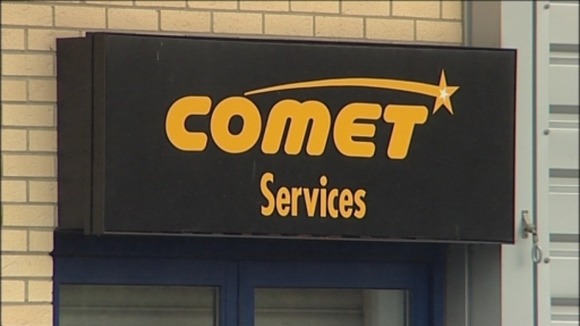 Over forty jobs are set to go in Gateshead from Comet's home delivery network