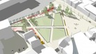 Computed generated image of what Jubilee Square could look like