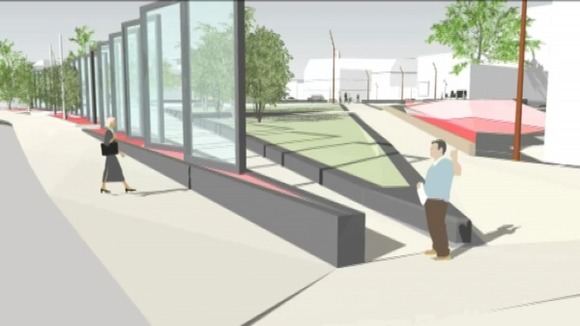 Computed generated image of what Jubilee Square could look like