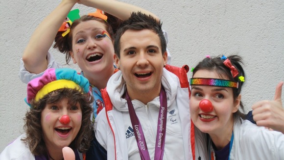 Will Bayley and the Giggle Doctors.