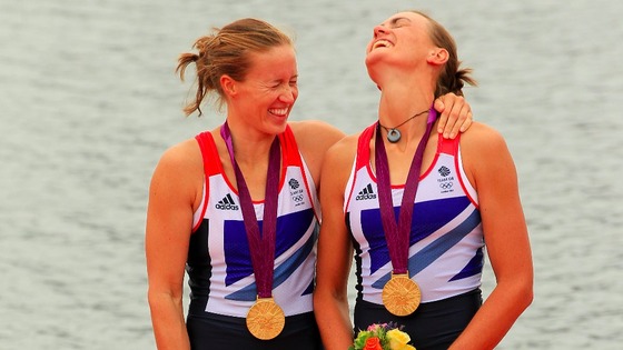 Helen Glover and Heather Stanning