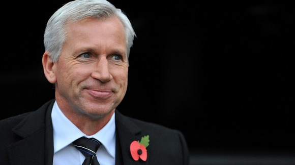 Alan Pardew, Newcastle United manager.