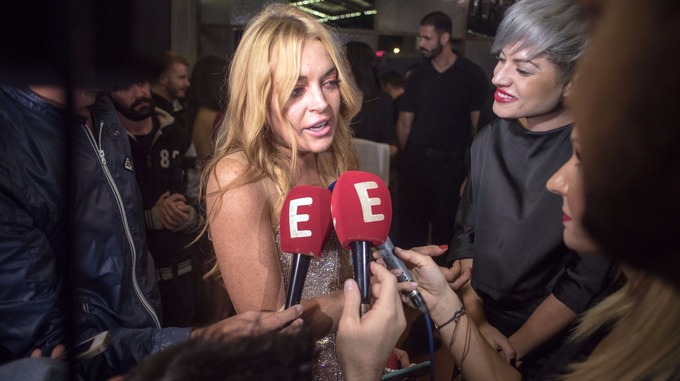 The American actress has suffered from drink and drug addiction in the past.