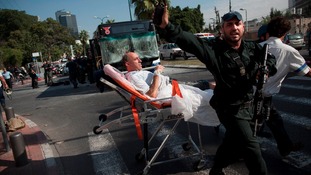 Bus bomb in Tel Aviv