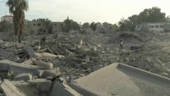 Israeli aircraft hit a number targets