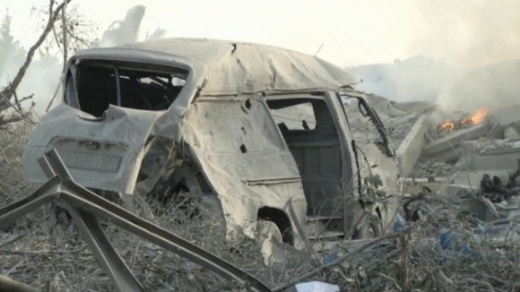 Images from Gaza show the damage done from overnight raids