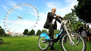 London Mayor Boris Johnson.